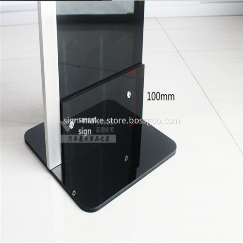 A4 Portrait Acrylic Poster Holder Freestanding